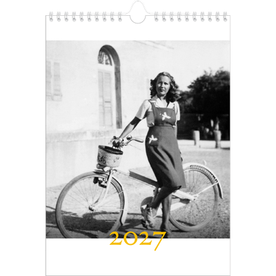 A4 Photo Calendar — Heritage style [cover]