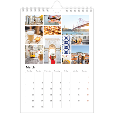 A5 Photo Calendar — Framework [March]