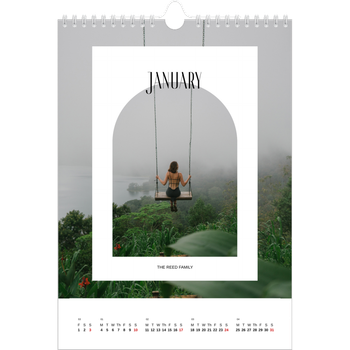 A4 Photo Calendar — The open arch