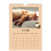 A5 Photo Calendar — Playful kitten [March]