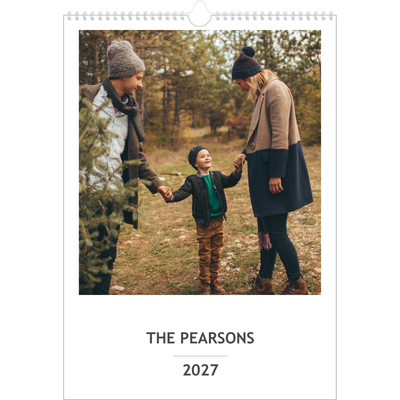 A3 Family Planner — Simple Planner - Family of 3 [cover]