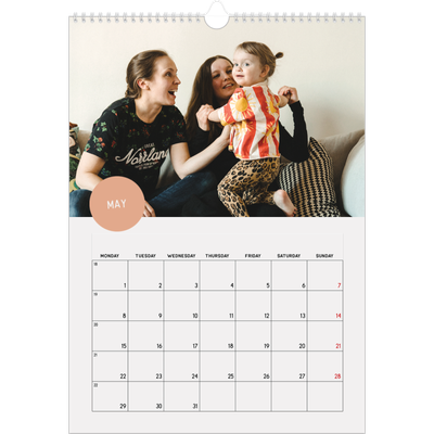 A4 Photo Calendar — Photo sticker [cover]
