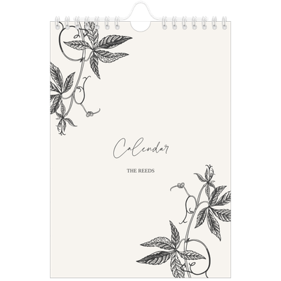 A5 Photo Calendar — Ink & ivy [cover]