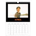 A4 Photo Calendar — Fun type [April]
