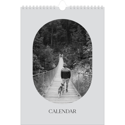 A4 Photo Calendar — Open road [cover]