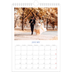 A4 Photo Calendar — Cobalt classic [January]