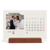 Easel Desk Calendar Landscape  — Initials in bloom [cover]