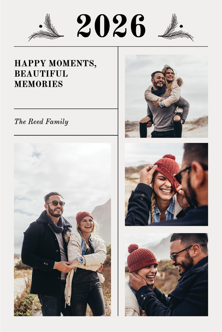 Cards — Playful New Year