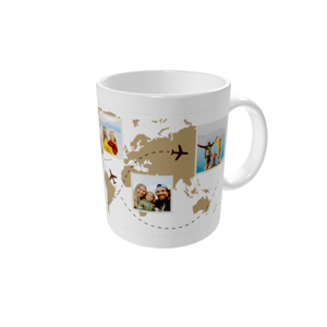 Personalised mugs — Globe trotter