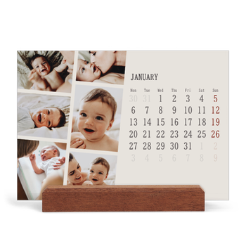 Easel Desk Calendar Landscape — Memories in motion