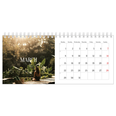 Desk calendars — Endless escape [March]