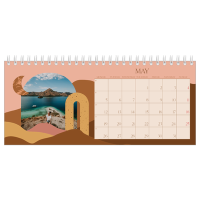 Desk calendars — Neutral mountains [cover]