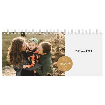 Desk calendars — Photo sticker [cover]