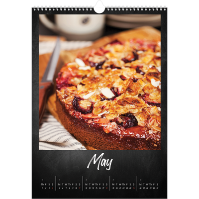 A3 photo calendars — Chalkboard style [cover]