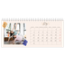 Desk calendars — Minimalist coral [May]