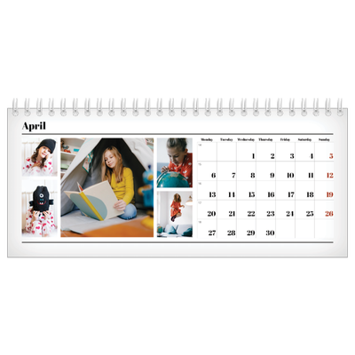 Desk calendars — Hot off the press [April]