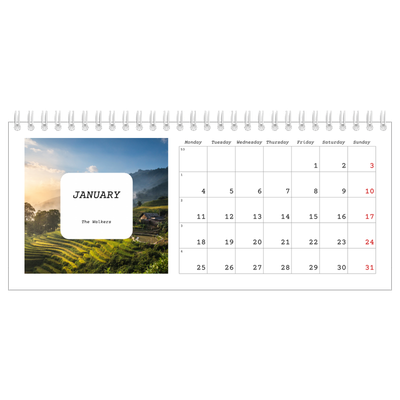 Desk calendars — Full story [January]