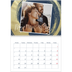 A4 Double Photo Calendar — Gold brush backgrounds [cover]