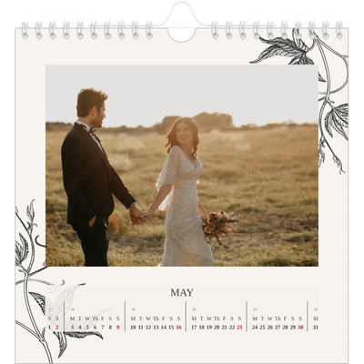 Square calendars  — Ink & ivy [May]