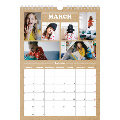 A4 Photo Calendar — This year’s editorial [March]