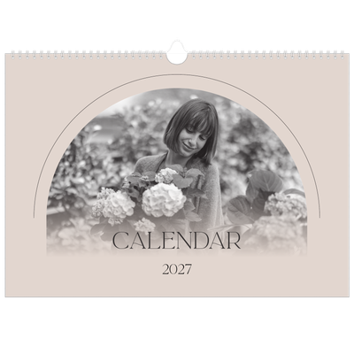 A3 Photo Calendar — Simple botanical [cover]
