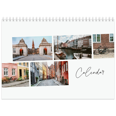 A4 Double Photo Calendar — City break [cover]