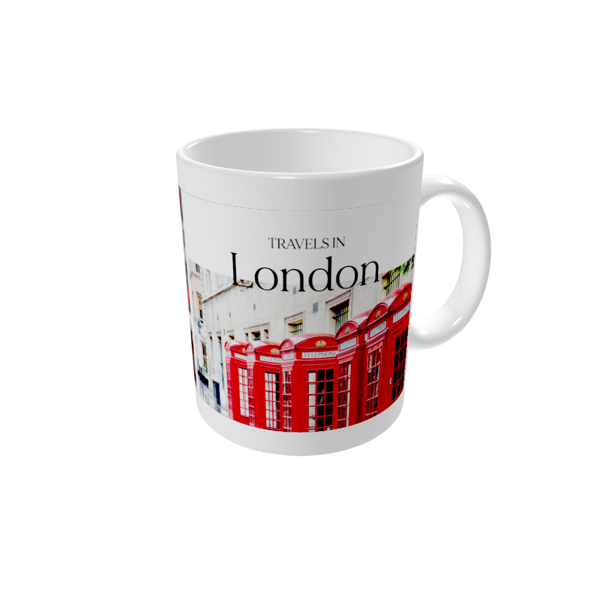 Personalised mugs — My travelogue - London