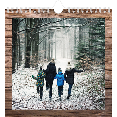 Square calendars  — Wood [cover]