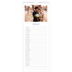 Slim Calendar  — Cobalt classic [February]
