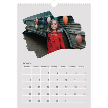 A3 Photo Calendar — Paintbrush photos