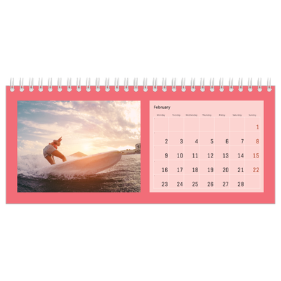 Desk calendars — Colour my world [February]