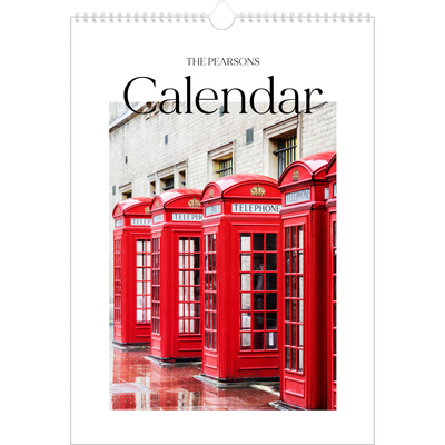 A3 photo calendars — My travelogue [cover]