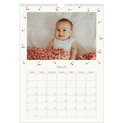 A3 photo calendars — Cherry bliss [March]
