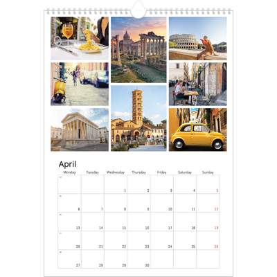 A3 photo calendars — Framework [April]