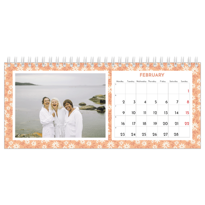 Desk calendars — Full bloom [February]
