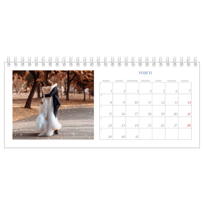 Desk calendars — Cobalt classic [March]