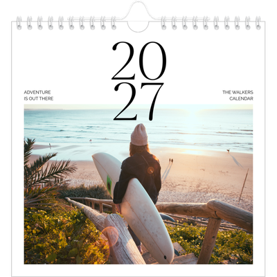 Square calendars  — Surfing sunsets [cover]