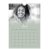 A5 Photo Calendar — Misty green [April]
