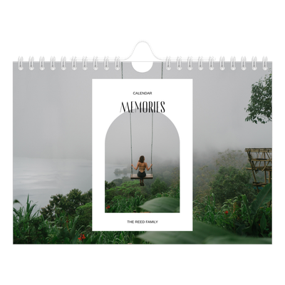 A5 Landscape Photo Calendar — The open arch [cover]