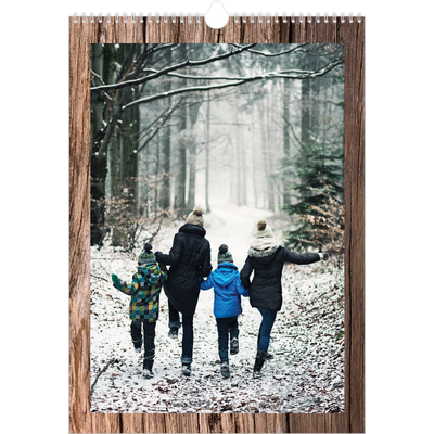 A3 photo calendars — Wood [cover]