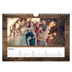 A4 Landscape Photo Calendar — Wood [January]