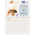 A4 Double Photo Calendar — Year in recipes [April]