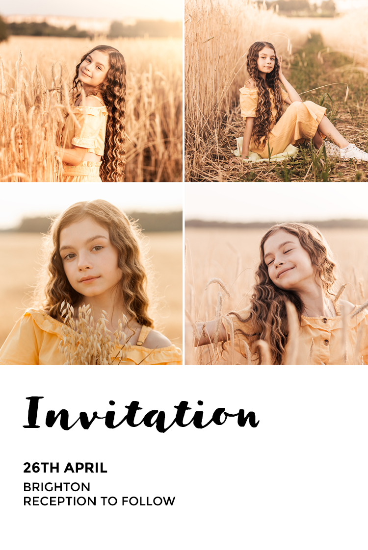 Invitations — Calligraphy