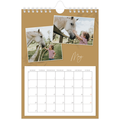 A5 Photo Calendar — Down to earth [cover]