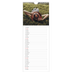 Slim Calendar  — Endless escape [May]