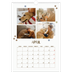 A3 photo calendars — Playful puppy [April]