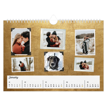 A4 Landscape Photo Calendar — Picture collection