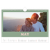 A4 Landscape Photo Calendar — Retro frames [cover]