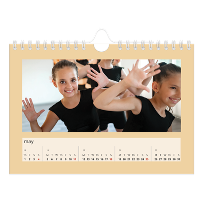 A5 Landscape Photo Calendar — Neo Scandi [cover]