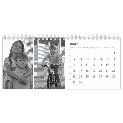 Desk calendars — Focus [March]